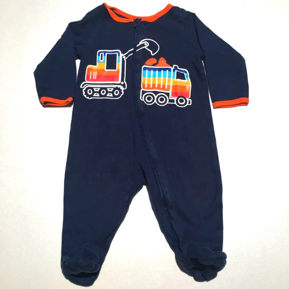 Members Mark Baby Favorite Sleep n’ Play Color Trucks Size 6-9 Months